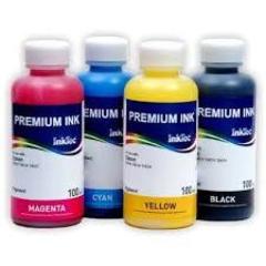 Комплект пигментных чернил Inktec C5000. 4 цвета по 100 мл