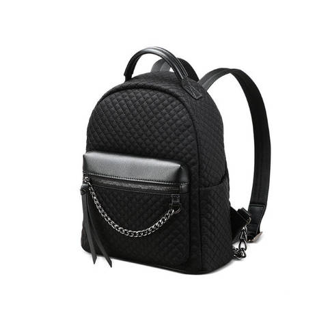 Рюкзак мини BOPAI 62-25821 чёрный с цепочкой