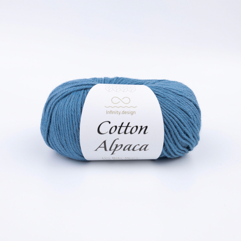 Пряжа Infinity Cotton Alpaca 6052 джинс