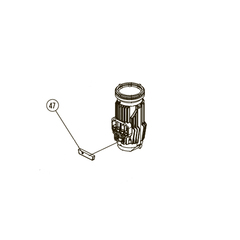 Запчасть №47 для Hybest GSR40A. Выпускной фильтрующий элемент