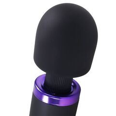 Черный жезловый вибромассажёр Merci Power Wand - 
