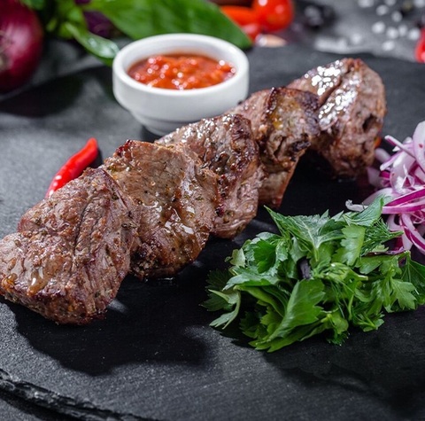 Шашлык из говядины