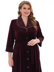 4006 Халат на пуговицах