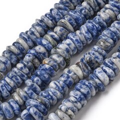 Нить бусин из содалита 9-10мм (галтовка)