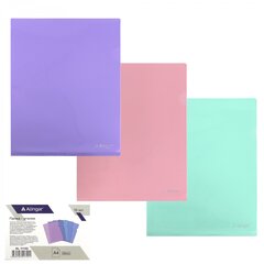 
          Папка-уголок Alingar, A4, 220х310 мм, 180 мкм. непрозрачная, глянец, ассорти, "Macarons"