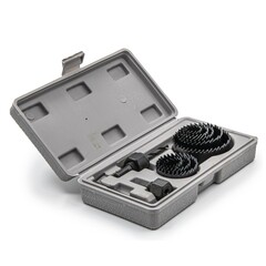 35-5-021 Набор пил кольцевых по дереву  11пр., (18, 22, 29, 35, 38, 44, 51, 64мм) РемоКолор