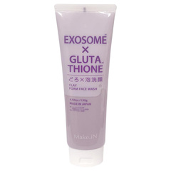 Make.iN Пенка антивозрастная для умывания с глиной на основе экзосом и глютатиона Мейк.иН-Exosome х Glutathione Clay Foam Face Wash,130 г