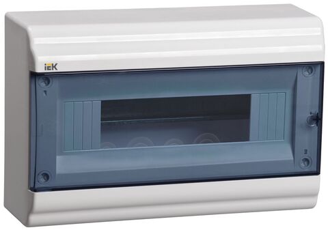 PRIME Корпус пластиковый ЩРН-П-12 белый IP41 IEK