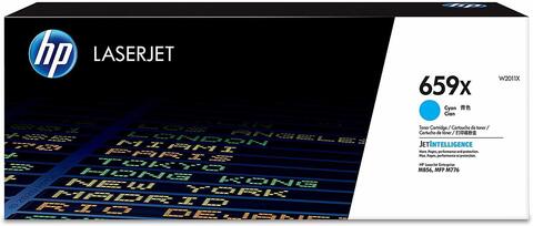 Картридж голубой HP 659X (W2011X) для принтеров и МФУ HP Color LaserJet Enterprise M776, M856
