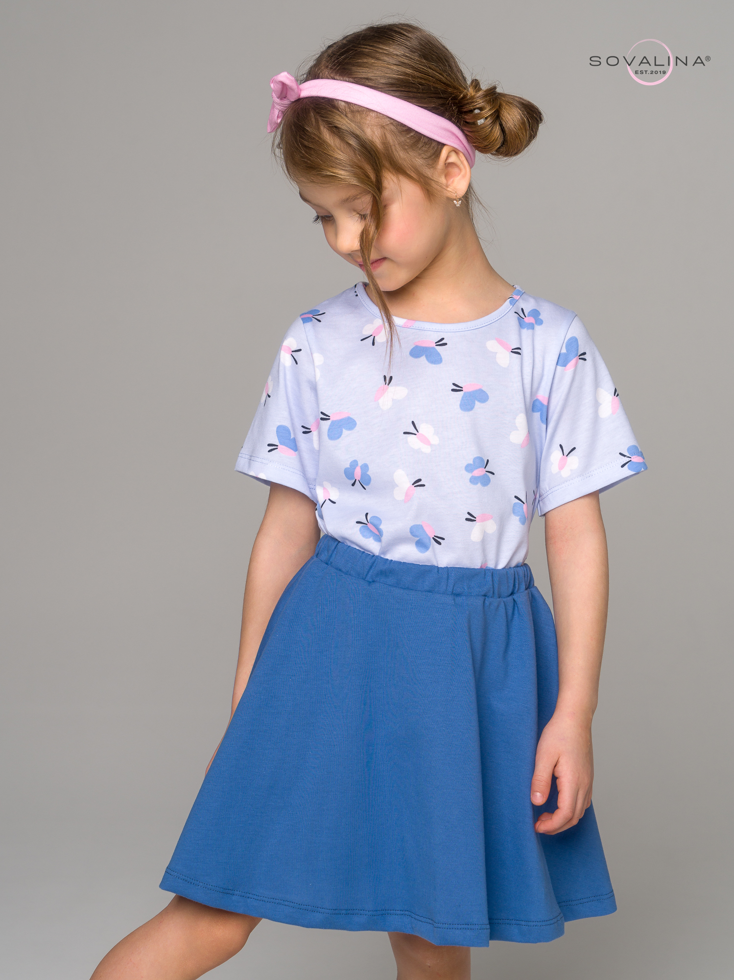 Костюм Мальвина SG синие бабочки-синий