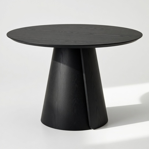 Обеденный стол ROLL WOOD black