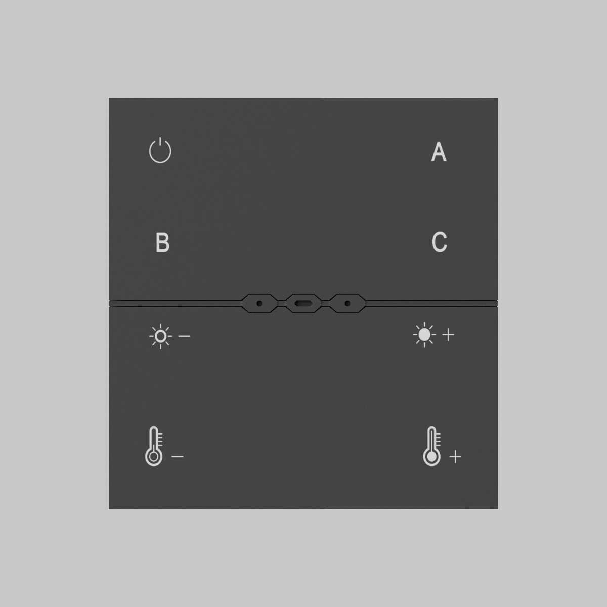 Беспроводная панель управления Maytoni Lighting control Zigbee DRC035-Z-8-B