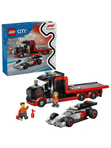 Конструктор City 60493 Демонстрационный грузовик с Audi F1