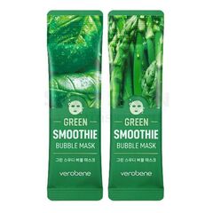 Кислородная маска смузи Verobene Green Smoothie Bubble Mask, 1 шт
