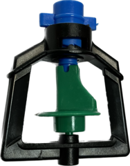 Микродождеватель полнооборотный, синее сопло, 56 л/час, 4 м радиус