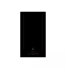 Варочная панель LEX EVI 321A BL, индукционная, 2 конфорки, сенсорное управление, чёрная