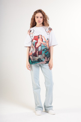 Футболка с пич эффектом Renaissance