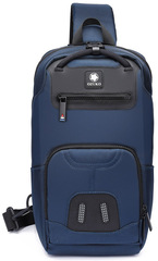 Рюкзак однолямочный Ozuko 9420 Blue
