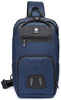 Картинка рюкзак однолямочный Ozuko 9420 Blue - 1