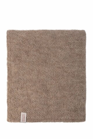 Плед 130х170 Luxberry коричневый в шоппере