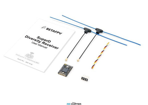 Приёмник BetaFPV SuperD ELRS diversity 2.4 GHz