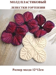 Молд пластиковый Гортензии (большой) 12х12см