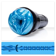 Мастурбатор-вагина Fleshlight Freaks Alien Blue Metallic - 