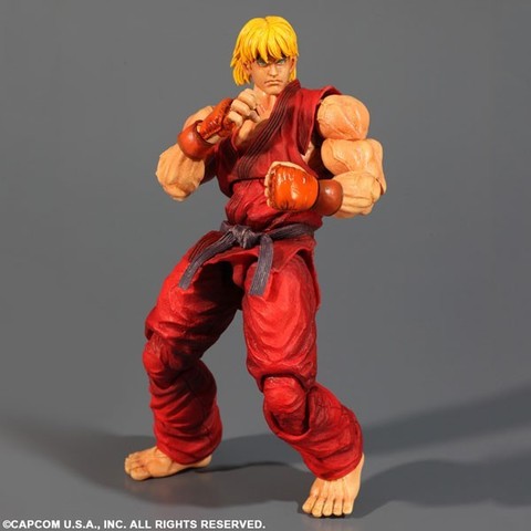 Super Street Fighter IV Play Arts Kai Figure - Ken