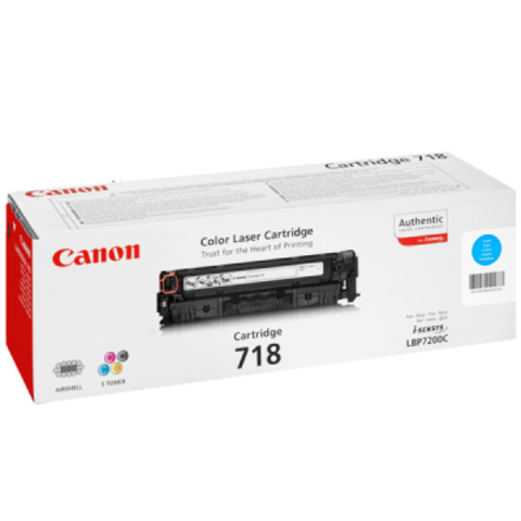 Продажа новых картриджей Canon 718 Cyan