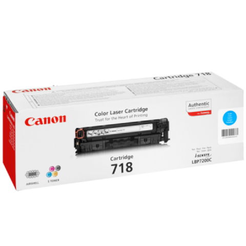 Canon Cartridge 718 Cyan