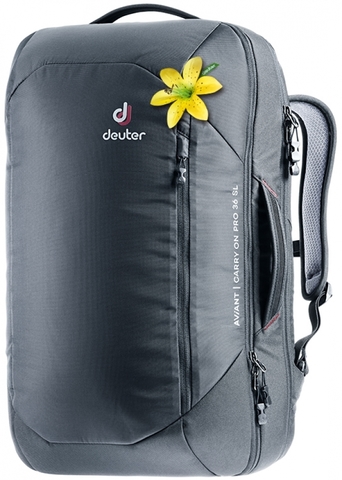 Картинка рюкзак для путешествий Deuter Aviant Carry On Pro 36 SL black - 1