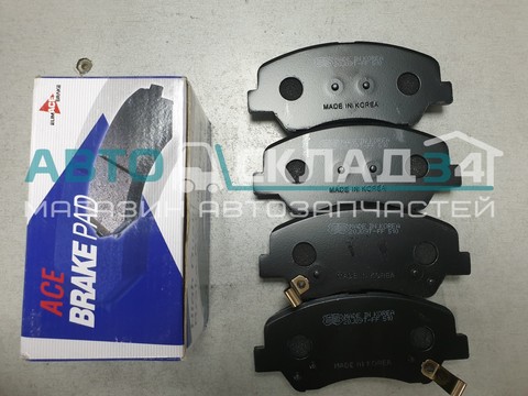 КОЛОДКИ ПЕРЕДНИЕ SOLARIS, RIO III ELIM