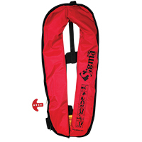 Sigma Inflatable Lifejacket 170N, ISO 12402-3 with harness (Black / Automatic)