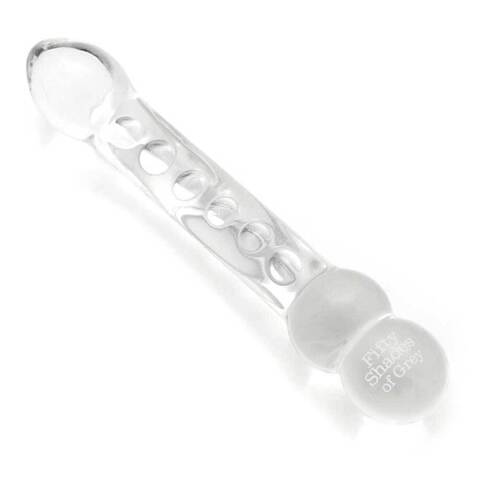 Прозрачный стеклянный стимулятор Glass Massage Wand - Fifty Shades of Grey Fifty Shades of Grey FS-40175