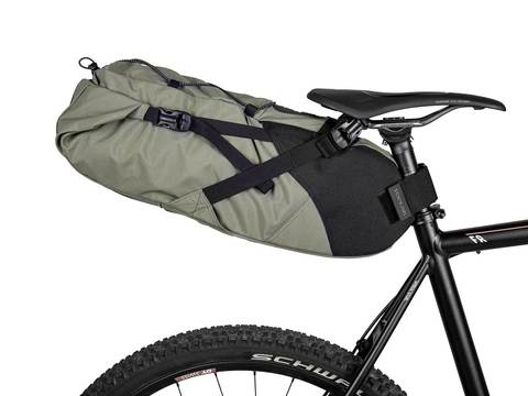 Картинка велосумка Topeak Backloader 15 L Green - 3