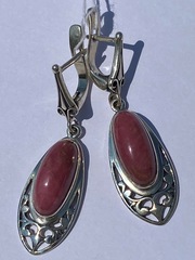 Лада (серьги из серебра)