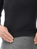 Терморубашка с шерстью мериноса Norveg Soft Black мужская