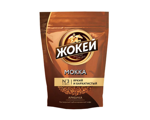 купить Кофе растворимый Жокей Мокка, 130 г пакет