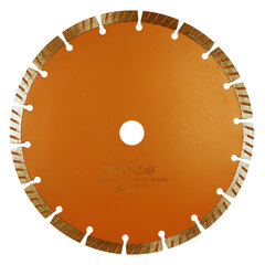 Алмазный диск TURBO по граниту 230х2,6х22,23 FREM ТСГ23018