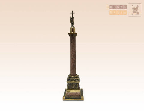 фигурка Александровский столп малый гранит