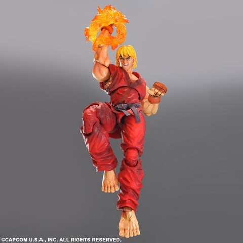 Super Street Fighter IV Play Arts Kai Figure - Ken