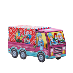 Подарочная коробка "Грузовик с подарками", 25 х 12 х 11 см