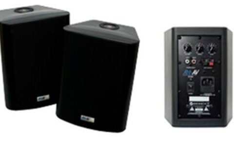 AMIS ST30P Активные АС, 30 Вт, в паре 1 активная+1 пассивная, цвет - черный