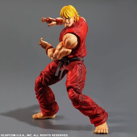 Super Street Fighter IV Play Arts Kai Figure - Ken