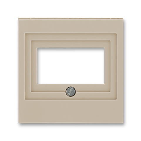 Лицевая панель для розеток USB / HDMI / VGA. Цвет Кофе макиато. ABB. Levit(Левит). 2CHH290040A4018