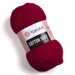 Пряжа Cotton Soft (Коттон софт) Красный. Артикул: 51