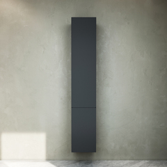 Шкаф-пенал подвесной, правый, 30 см, графит матовый AM.PM Gem - M90CHR0306GM