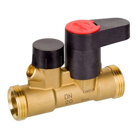 Купить Запорный клапан MSV-S, Ду = 15-20 мм, наружная резьба недорого со склада в Хабаровске, Якутске, Владивостоке, Южно-Сахалинске, Благовещенске