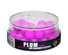 Бойлы насад. плав. Sonik Baits PLUM Fluo Pop-ups 11мм 50мл