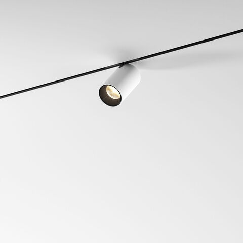 Магнитный трековый светильник Elektrostandard Mini Magnetic 5W 3000K 85201/01 белый/черный